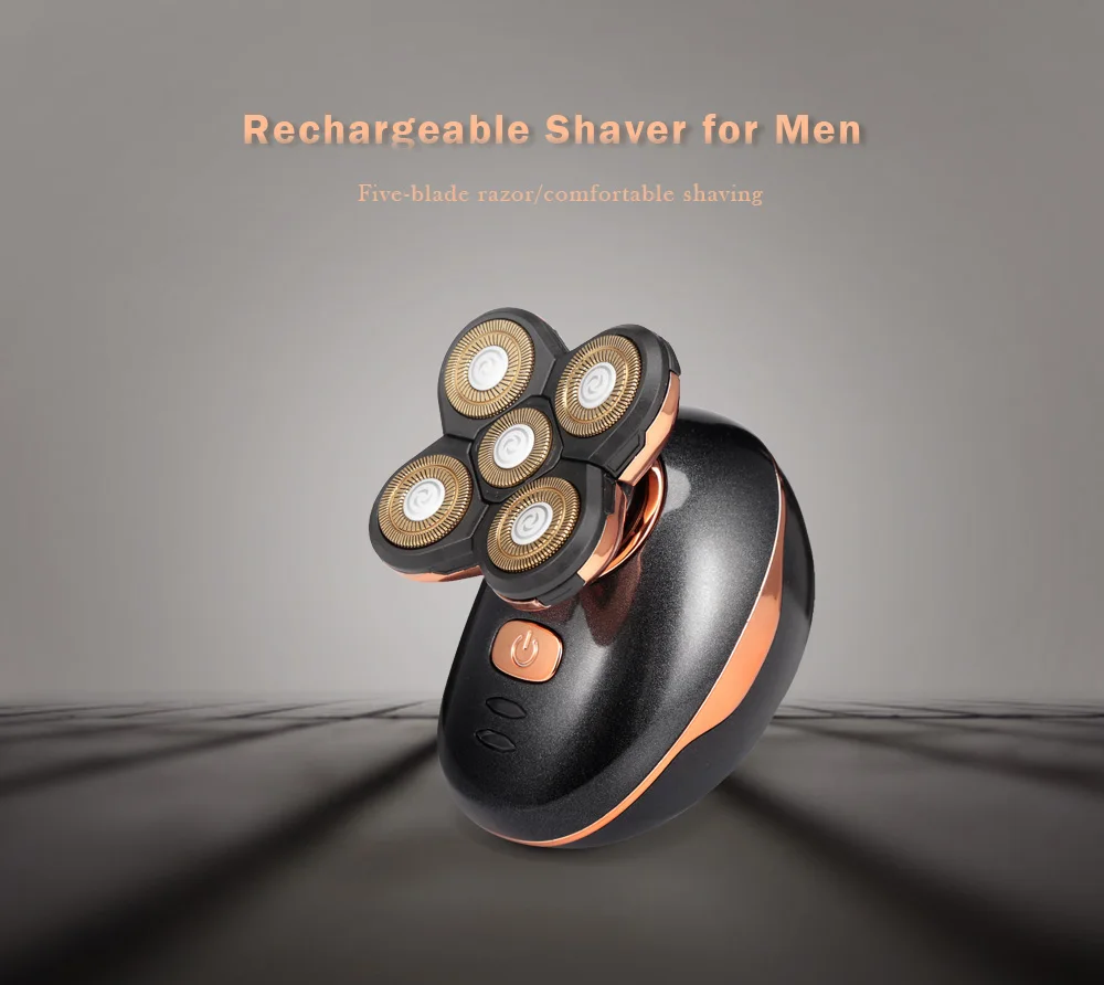 

Shaver 5 Heads Electric Floating Blade Razor for Men Hair Trimmer Beard Trimmer