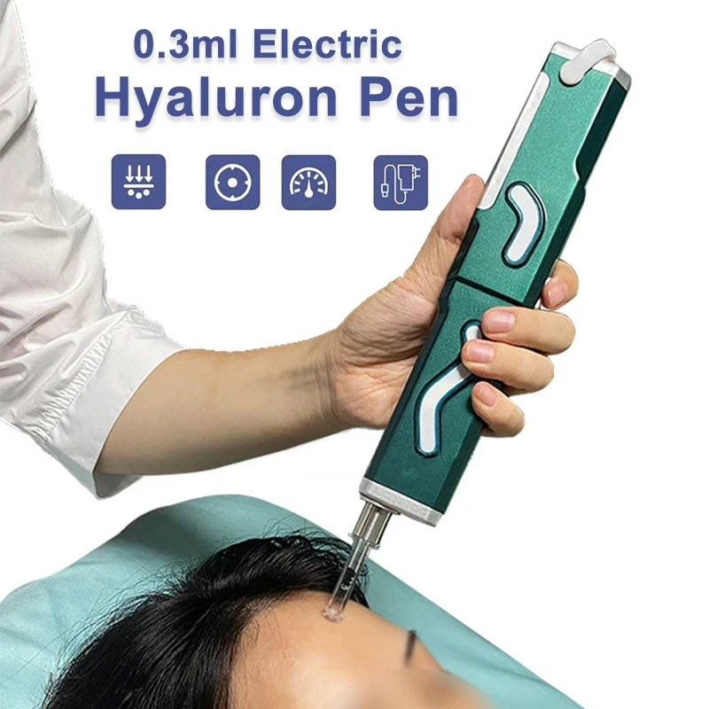 0.3ml Auto Electric Hyaluron Pen with High Pressure Hyaluronic Acid Lip Injection for Anti Wrinkle Lifting Beauty | Красота и