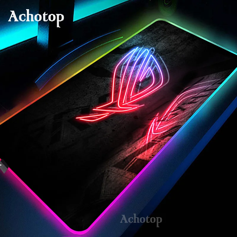 

Asus Mouse Pad Rog Deco Gaming Slipmat Rgb Led Setup Gamer Decoration Cool Gloway Mouse Mat Pc Republic of Gamer with Cable Rugs