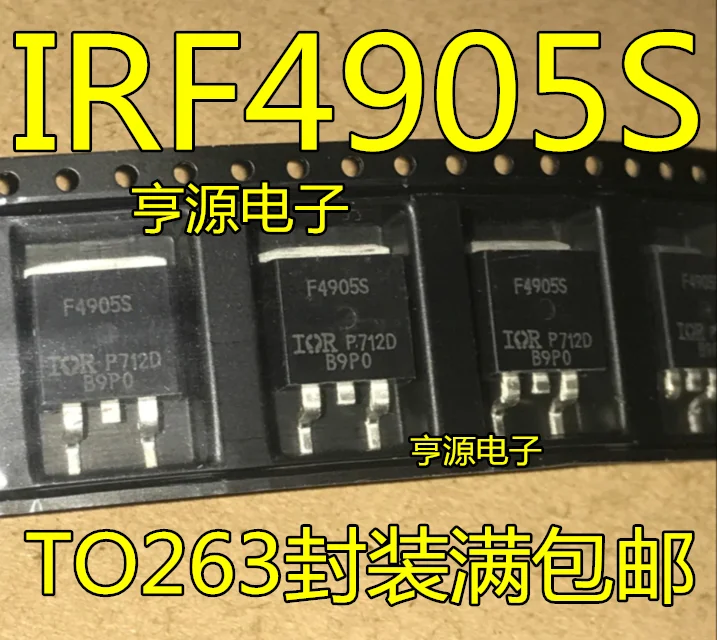 10 шт. IRF4905S IRF4905STRPBF F4905S патч TO-263 MOS трубка с полевым эффектом