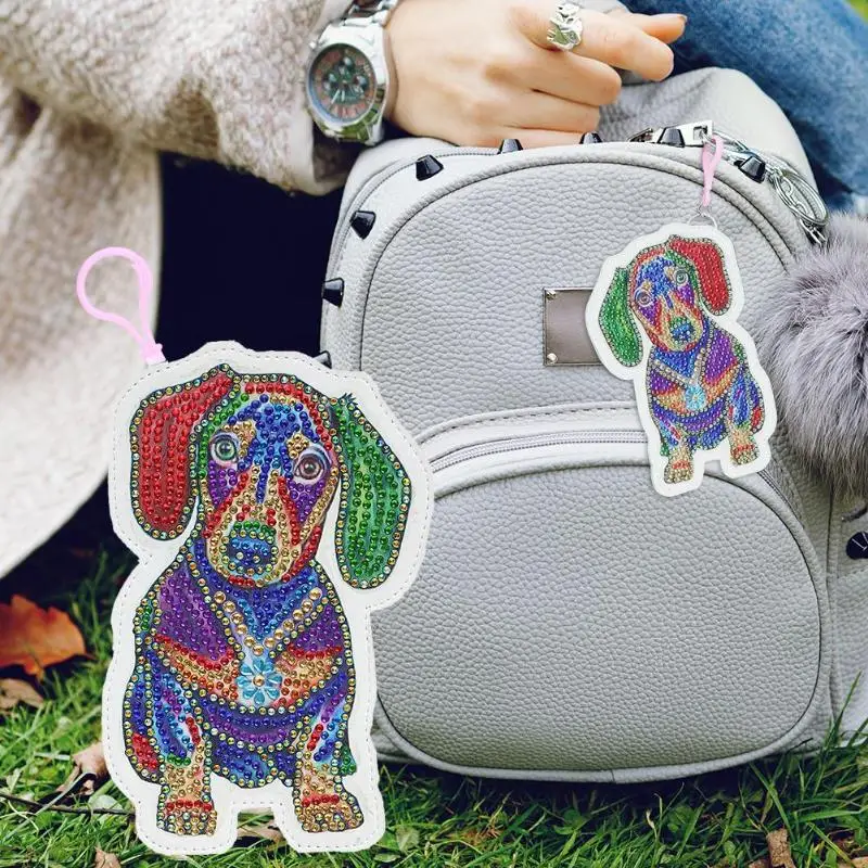 

DIY Special Shaped Diamond Painting Wallet Mandala Coin Purse Keychain Pendants Stitch Embroidery Christmas Gift for Girls
