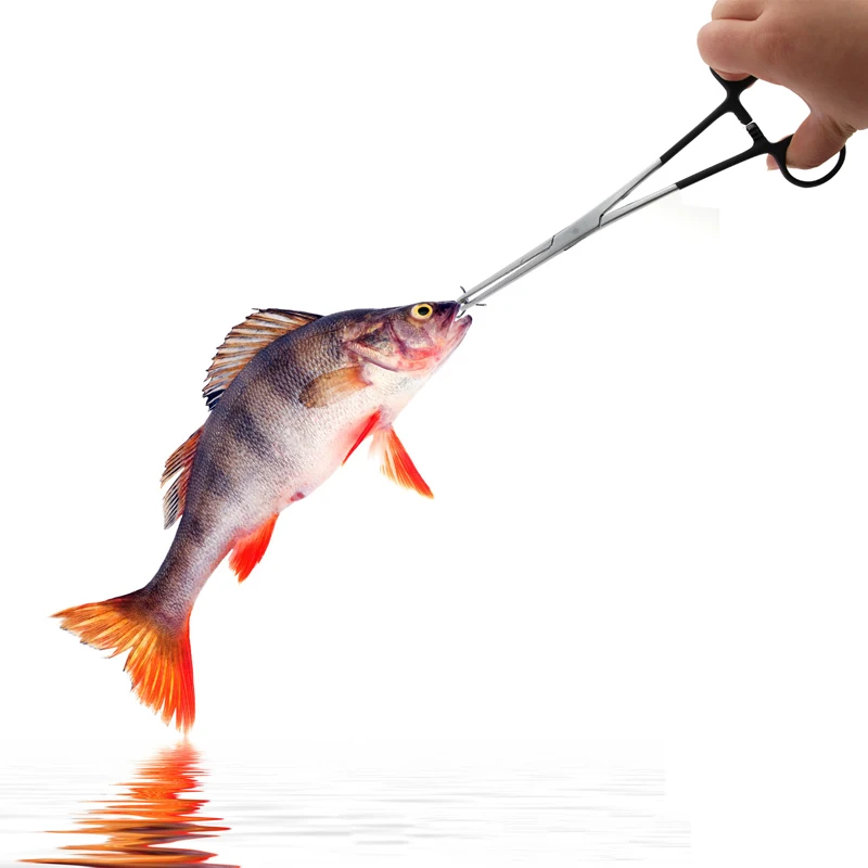 Pince De Pêche CRAZY SHARK - Acier Inoxydable 16.5cm - Extracteur Hameçon