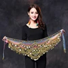 Women Belly Dance Costume Hip Scarf Accessories Belt Skirt  Bellydance Coins Silk Scarf Waist Chain Wrap Crystal Adult Dancewear ► Photo 2/6