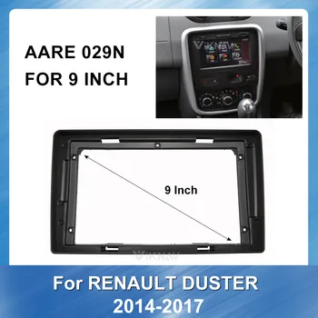

Car Radio Fascia for RENAULT DUSTER 2014-2017 DVD frame Dash Mount Kit Adapter Trim Facial Panel Frame Dashboard 2 Din