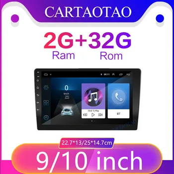

2 din Android 8.1 Stereo Car Radio 9"10.1"Universal Host Car Radio Navigation GPS for Kia LADA Toyota Nissan video player