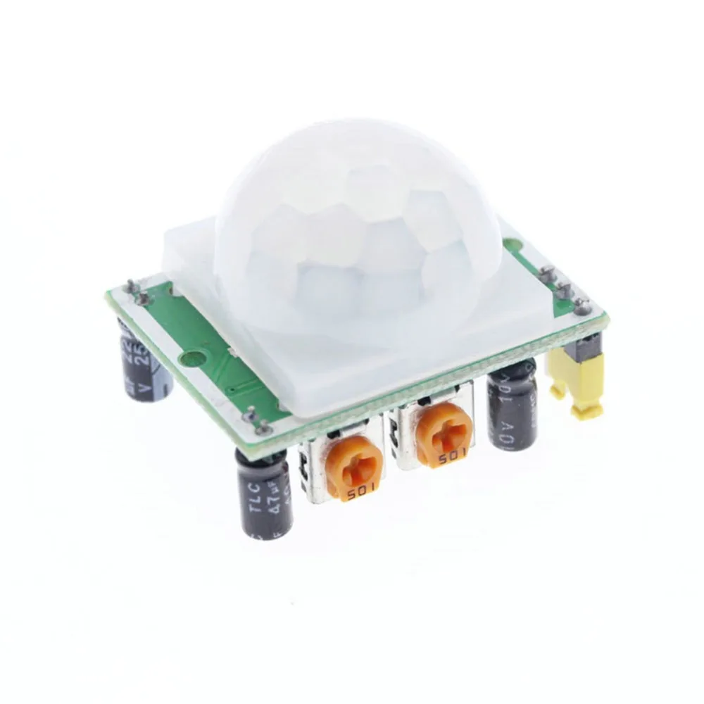 Green 5pcs 5 шт. модуль датчика движения SR501 HC-SR501 синий зеленый Регулировка ИК пироэлектрический инфракрасный PIR модуль датчика движения для Arduino DIY KIT - Цвет: Green 5pcs