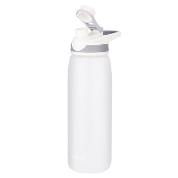 

Juice Portable Plastic Water Bottle Matte Fitness Gym Frosted Water Bottle Portable Ice Cool Garrafa Daily Kitchen BY50WB