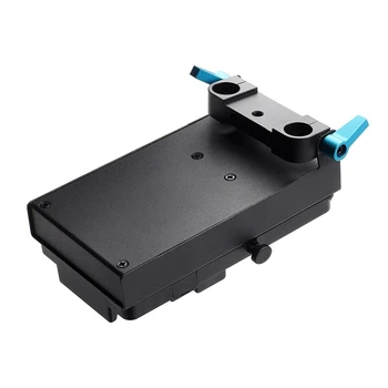 

V Port Battery Buckle Plate Power Supply System 15mm Pipe Clamp Suitable for A7R2 A7S A7M Battery Board Adapter
