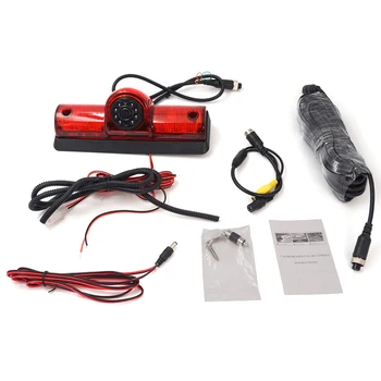 

Car LED Brake Light IR Rear View CMOS Waterproof HD Camera Parking Camera for Nissan NV Passenger and Cargo Van 2009-2014