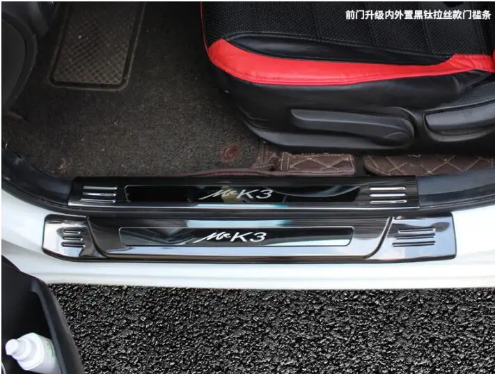 Добро пожаловать педаль подходит только для Kia K3 модификации, для 12-1819 K3 из нержавеющей стали добро пожаловать педаль специальное украшение