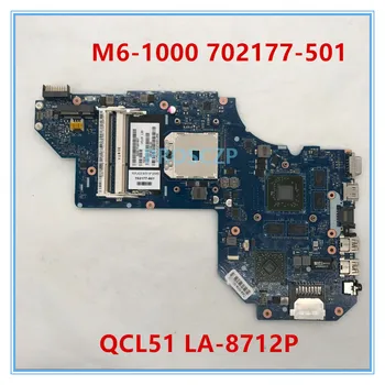 

High quality for M6 M6-1000 702177-501 702177-001 Laptop Motherboard pavilion QCL51 LA-8712P DDR3 100% working well