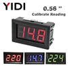 AC 30-500V AC 0-600V 0.56'' Digital Voltmeter calibrate reading DC 3.5-30V DC 0-100V Red Green Blue LED display voltage meter ► Photo 1/6