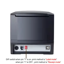 

127mm/s usb or bluetooth Thermal label printer Thermal barcode printer Thermal receipt printer for 58mm or 80mm thermal paper