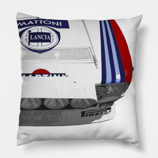 Lancia pillow Print pillow Case Cotton Made Pillowcase 45X45cm,55X55cm(Two side