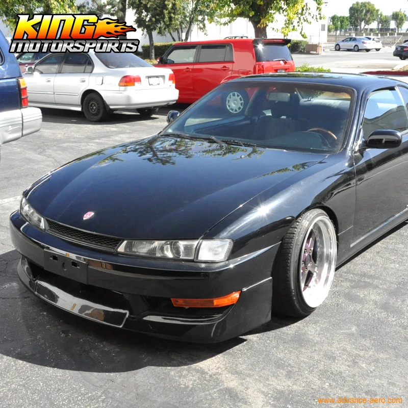 Fit For 97 98 Nissan 240sx S14 Kouki Gr Style Front Bumper Lip Unpainted Pu Global Free Shipping Worldwide Front Bumper Lip Bumper Lipfront Bumper Aliexpress