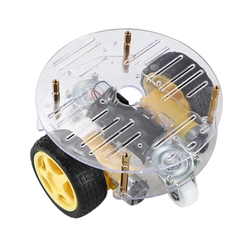 

DIY Kit Smart Robot Car Electronic Production TT Motor Automobile Parts Assembly Suite Speed Encoder 2WD for Arduino