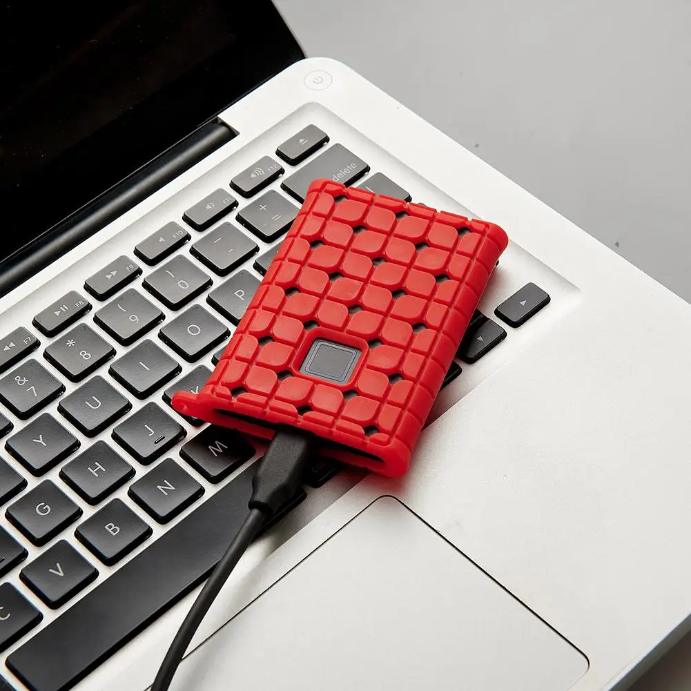 Storage Protective Case for Samsung T7 Touch Portable SSD External SolidState Drives with Silicone Cover