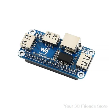 

For Raspberry Pi 4B/Zero W USB to Ethernet RJ45 Net-work Port USB HUB Splitter Ju29 20 Dropship