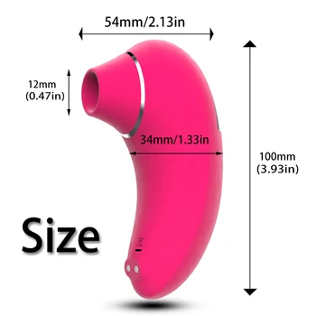 HWOK Oral Sucking Vibrator 9 Speeds Licking Vibrating Sex Toys for Women Tongue Nipple Clitoral Stimulator Female Masturbation 6