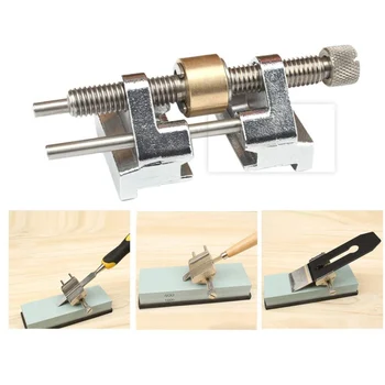 

Knife Sharpener Durable Guide Fixed Angle Holder For Chisels Planers Sharpening Kitchen Knife Accessories Kitchen Tools