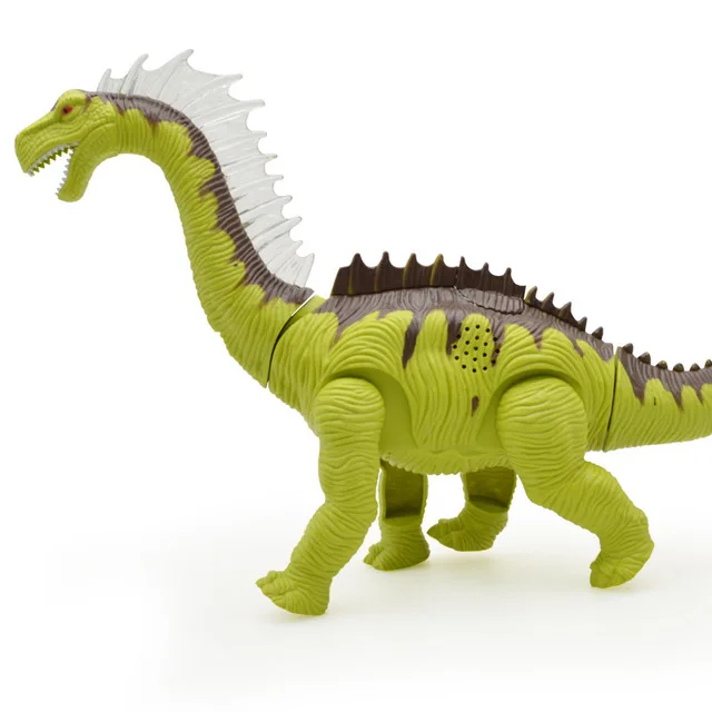 Детские игрушки костюм шагающего динозавра игрушки с электрическим стартером музыка светильник спрей большой Размеры Прогулка звуки Животные модель динозавра для детей