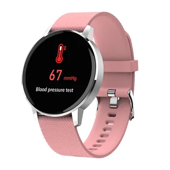 

2019 New Fashion Smart Watch Waterproof Tempered Glass Activity Fitness Tracker Heart Rate Monito Relogio Drop Shipping