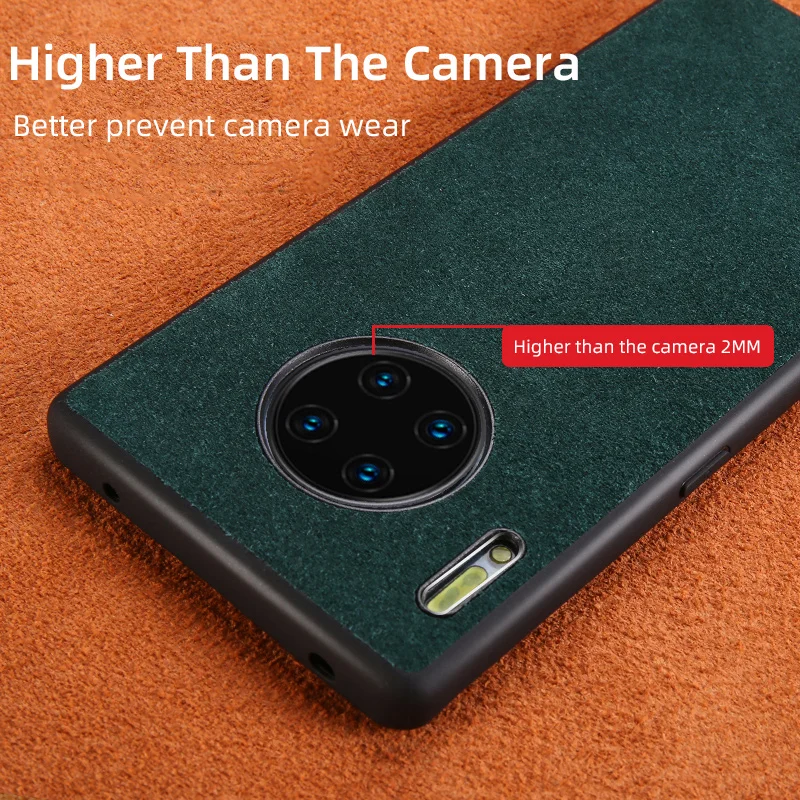 Чехол для телефона из натуральной кожи для huawei mate 30 20 P20 P30 Lite Pro Nova 3i 5t Honor 20 Pro 9X9 10 lite 8X чехол из коровьей замши
