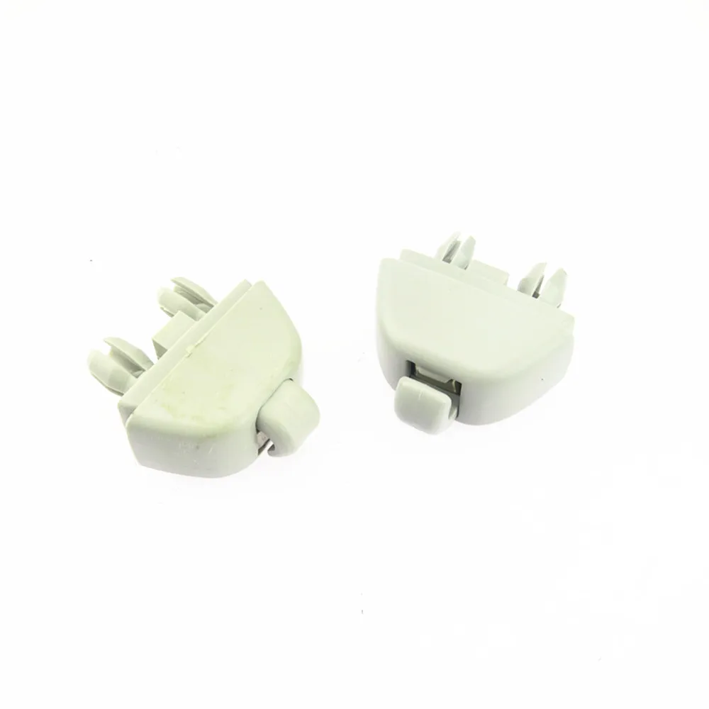 SCJYRXS Qty 2 серый солнцезащитный козырек Фиксатор Зажим 6R0857561 6R0 857 561 Y20 для Polo CIitigo