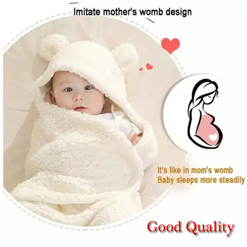 fluffy swaddle blanket