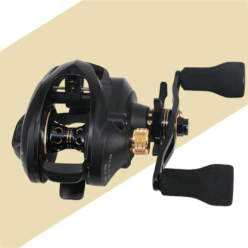 MeterMall Rocker Arm Long Distance Casting Low-Profile Reel Fishing Reel Water Droplet Road Sub-wheel Lightweight Fishing Reel
