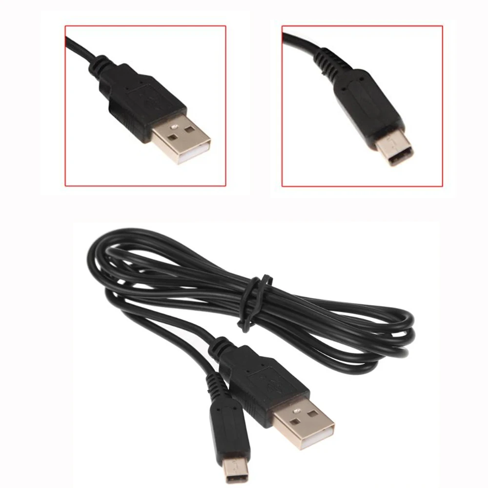 USB кабель питания, кабель для зарядного устройства, игровая Синхронизация данных, зарядка для nintendo 3DS NDSI, литиевая батарея, игровой аксессуар