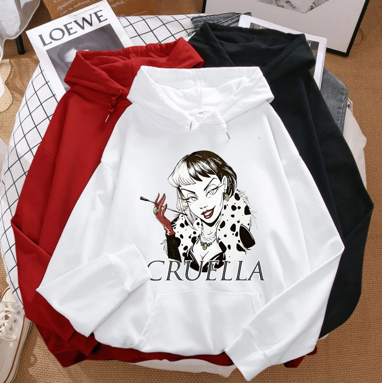 100%COTTONDisney Witch Hoodie Black and 