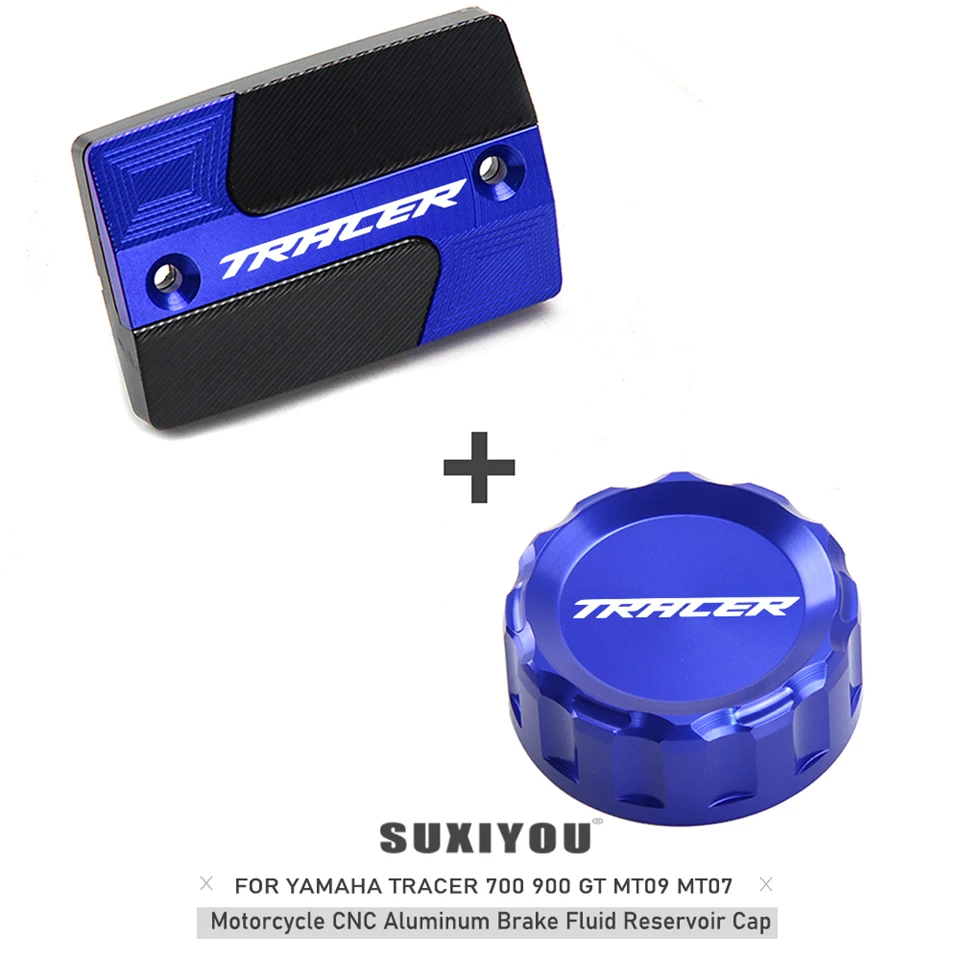 Крышка Резервуара тормозной муфты для Yamaha TRACER 900 700 GT 900GT MT09 MT07 MT 09 07 FZ CNC Logo |