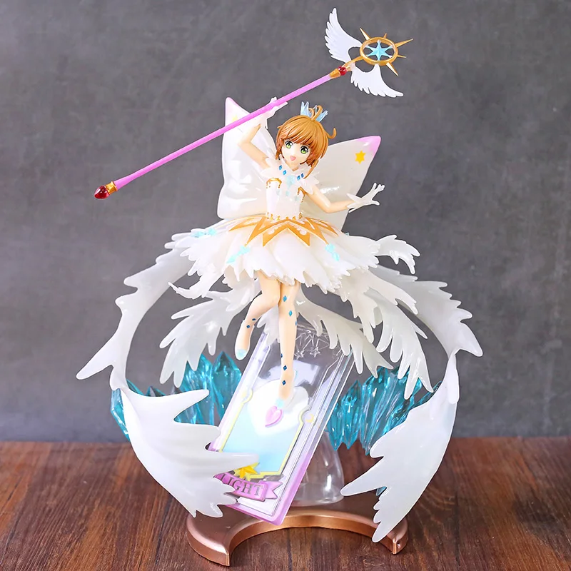 Карта Captor Sakura Kinomoto Hello Brand New World Ver. Масштаб 1/7 ПВХ фигурка модель игрушечная |