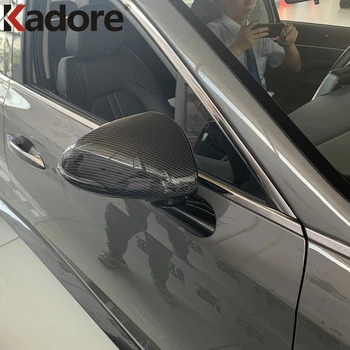 

For Hyundai Sonata 2020 2021 ABS Chrome Rearview Side Door Mirrors Cover Trim Backup Mirror Protector Car styling Accessories
