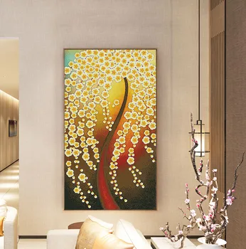 

Joy Sunday Dream tree 14CT 11CT Cross Stitch DIY Needlework Sets Home Decor Abstract the scenery DMC Embroidery Sets Home Decor