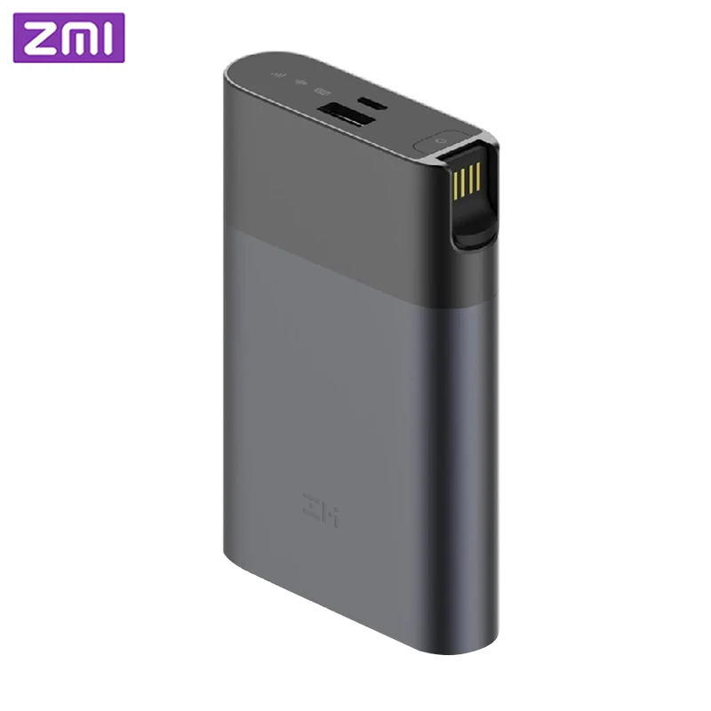 Портативный беспроводной Wi-Fi роутер ZMI MF885 4G 10000 мАч 3G | Мобильные телефоны и