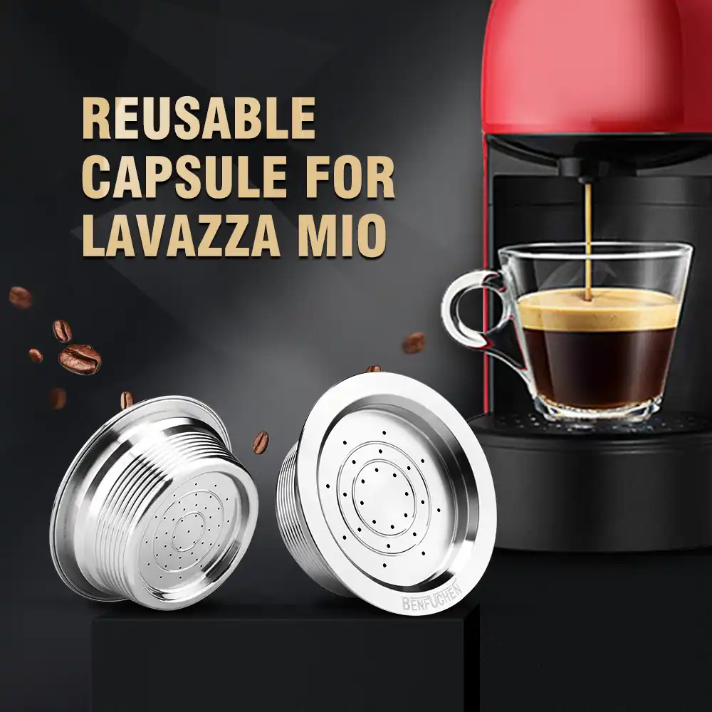 Stainless Steel Refillable Coffee Capsules Reusable Espresso Capsule