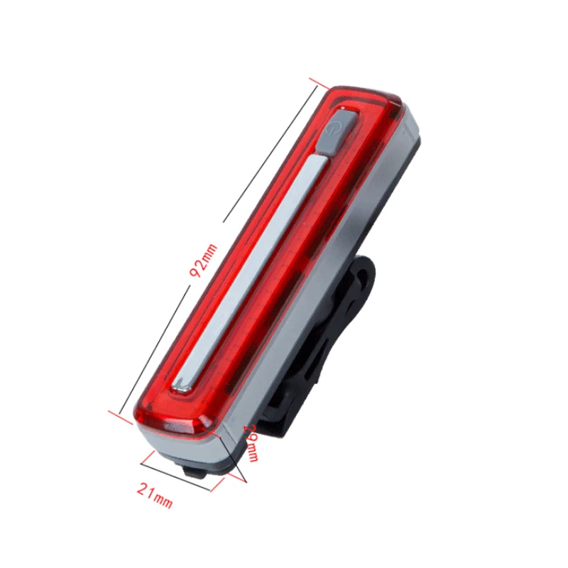 Flash Deal Bike Bicycle Rear Front USB Rechargable COB Bike Light Lamp Red Light 360 Degrees Rotation 8 Modes &T8 5