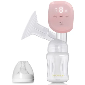

CMBear All-In-On Intelligent LCD Display USB Breast Pump Baby Breastfeeding Painless Powerful Electric Breast Pump Bottle