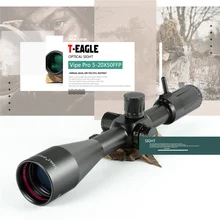 TEAGLE HD 5-20X50 FFP дальность FFP первая фокальная плоскость стрельба Охота прицел 34 мм трубка оптический прицел коллиматор область