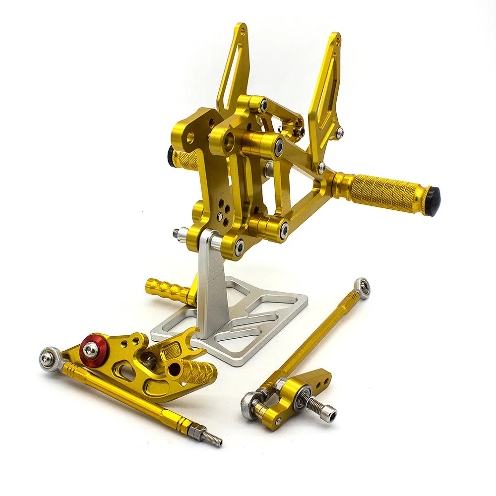 CNC алюминиевый мотоцикл Rearset мотоцикл подножка задние наборы регулируемые ножные колышки для MV Agusta F3 675 EAS Brutale 2012