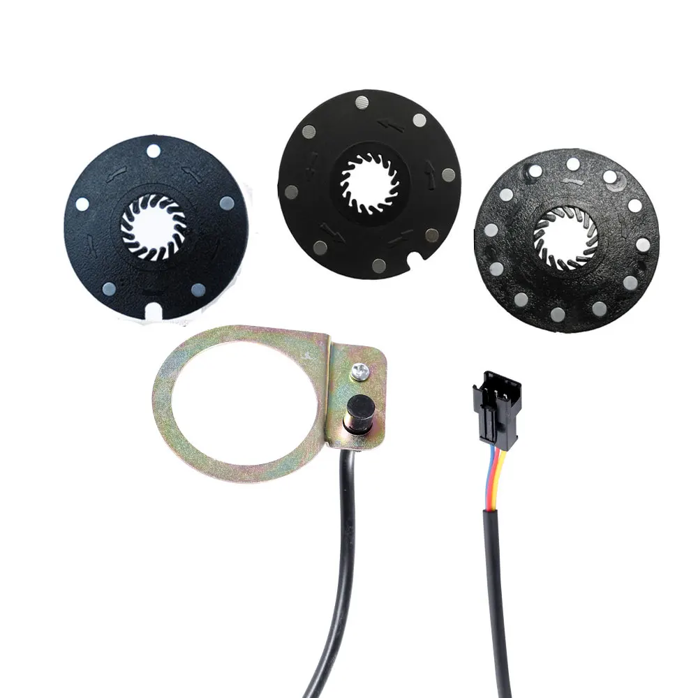 Bike Power Pedal Assist Sensor for Electric Bicycle Accessory 12 Magnets Assistant Sensor Speed Sensor Electric Bicycle Pedal Accessories Bicycle Parts