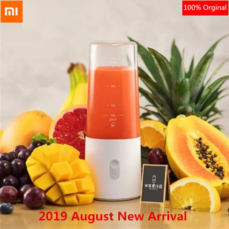 

Xiaomi Portable Juicer 350ml Orange Juice Cup Charging Mijia Portable Electric Juice Bottle 100% Original