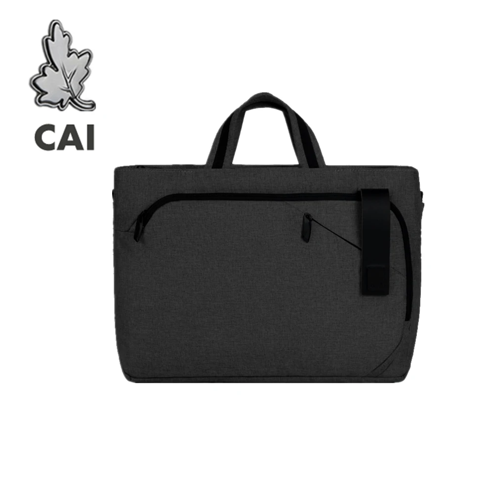 CAI, мужской деловой портфель, водонепроницаемый, для ноутбука, через плечо, сумка,, сумки, противоугонная, повседневная, сумка, подарок для мужчины