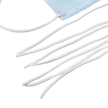 

6.5 Inch Disposable Mask Rope Ear Strap Rope Elastic Ear Rope Elastic Rope Mask Elastic Band Mask Accessories 500 Pieces