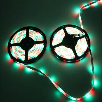 

Remote LED Strip Waterproof Multicolor Car Interior Lights Lighting Decoration 5M Halloween Halloween Light Bars 5M Christmas