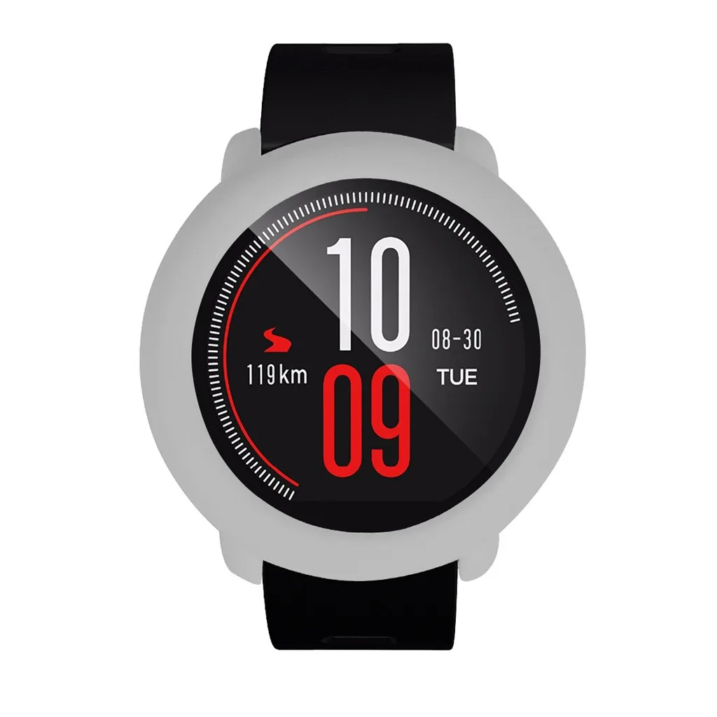 Мягкий чехол-футляр для часов из ТПУ с покрытием для Xiaomi Huami AMAZFIT Pace Smart Watch мягкий защитный силиконовый защитный чехол