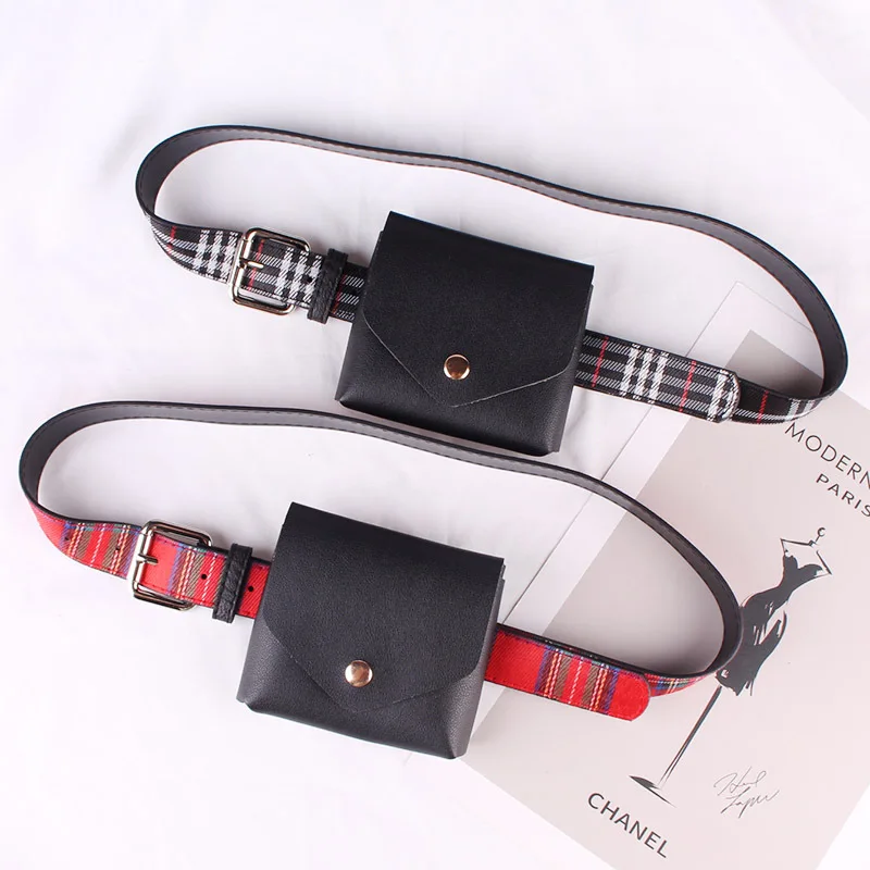 

Checker Women's Bag Striped Plaid Classic Bag English Wind Mini Zero Wallet Phone Bag Novelty Purse Mini Wallet