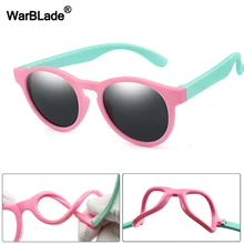 WarBlade-gafas de sol polarizadas redondas para niños y niñas, lentes de seguridad infantiles con protección UV400, 2020